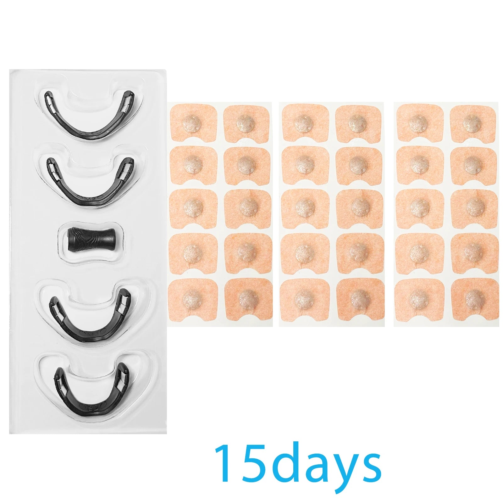 15/30days Magnetic Nasal Breathing Dilators for Snoring