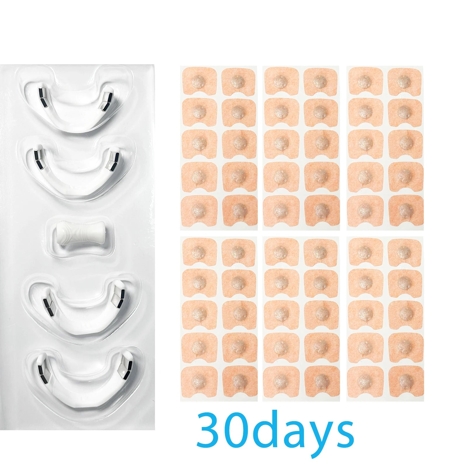 15/30days Magnetic Nasal Breathing Dilators for Snoring